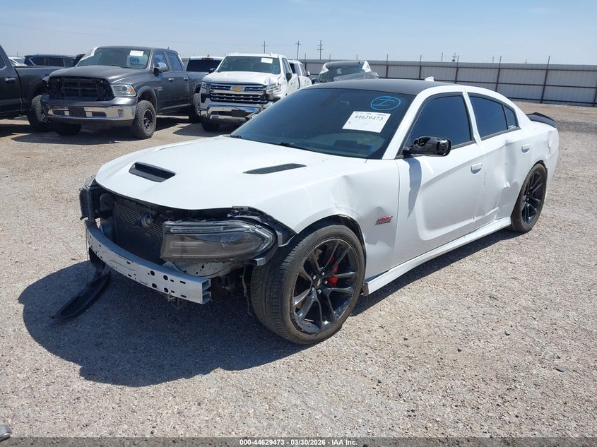 Vin: 2c3cdxgjxlh114617, lot: 45126453, dodge charger scat pack rwd 20202