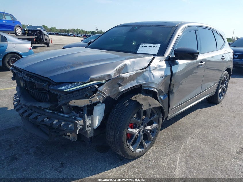 2022 Acura Mdx A-Spec Package VIN: 5J8YE1H03NL039106 Lot: 44629504