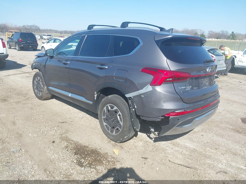 2021 Hyundai Santa Fe Hybrid Blue