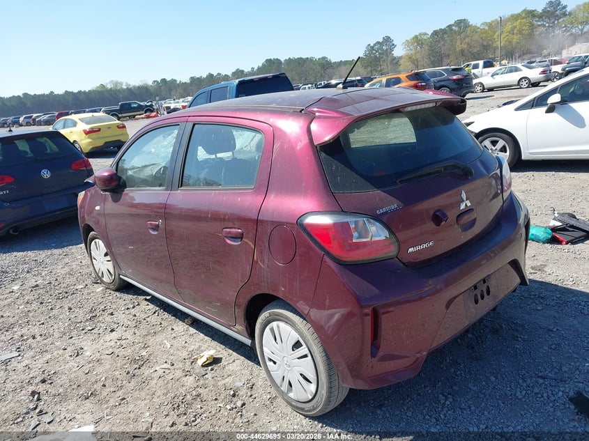 2021 Mitsubishi Mirage Carbonite Edition/Es/Le