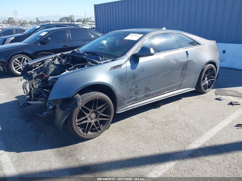 2013 CADILLAC CTS-V COUPE 6.2L V-8 SUPERCHARGER, 556HP