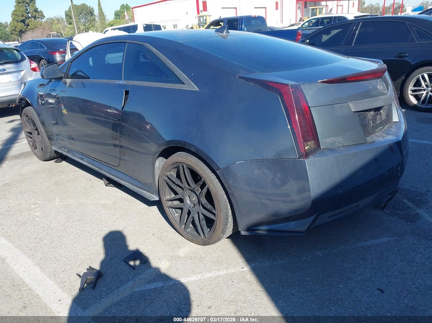 2013 CADILLAC CTS-V COUPE 6.2L V-8 SUPERCHARGER, 556HP