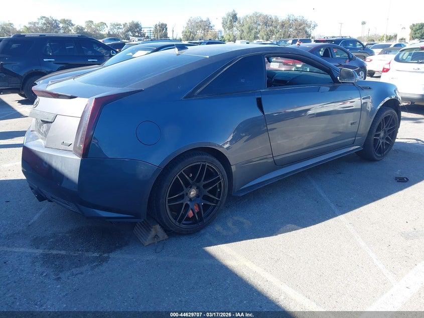 2013 CADILLAC CTS-V COUPE 6.2L V-8 SUPERCHARGER, 556HP