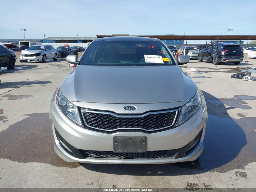 2012 Kia Optima 2.0 Sx silver Lot 111044629799 Vin 5XXGR4A66CG084861