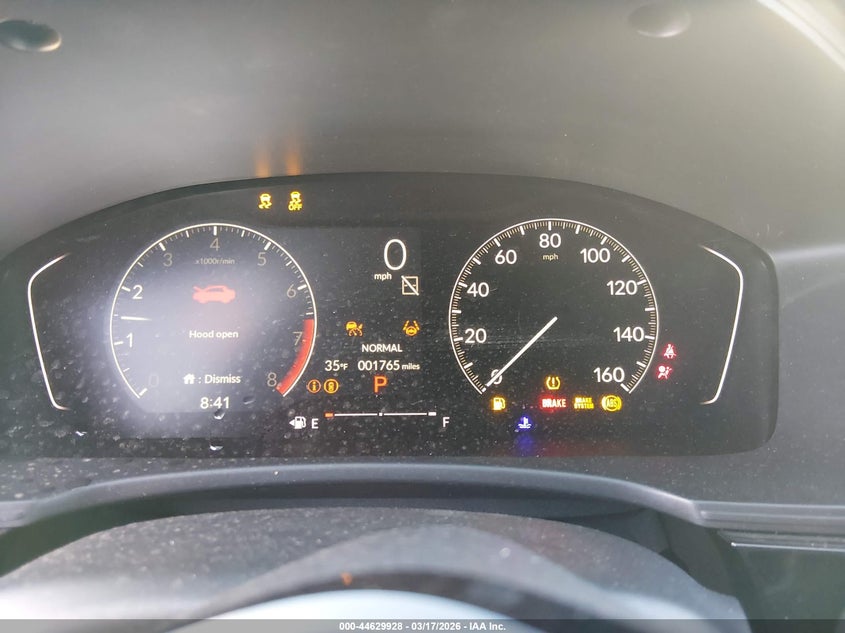 HONDA CIVIC 2026 VIN 2HGFE2F56TH551917