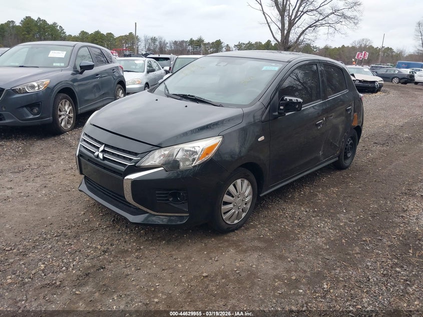 Vin: ml32auhjxmh006036, lot: 45126935, mitsubishi mirage carbonite edition/es/le 20212