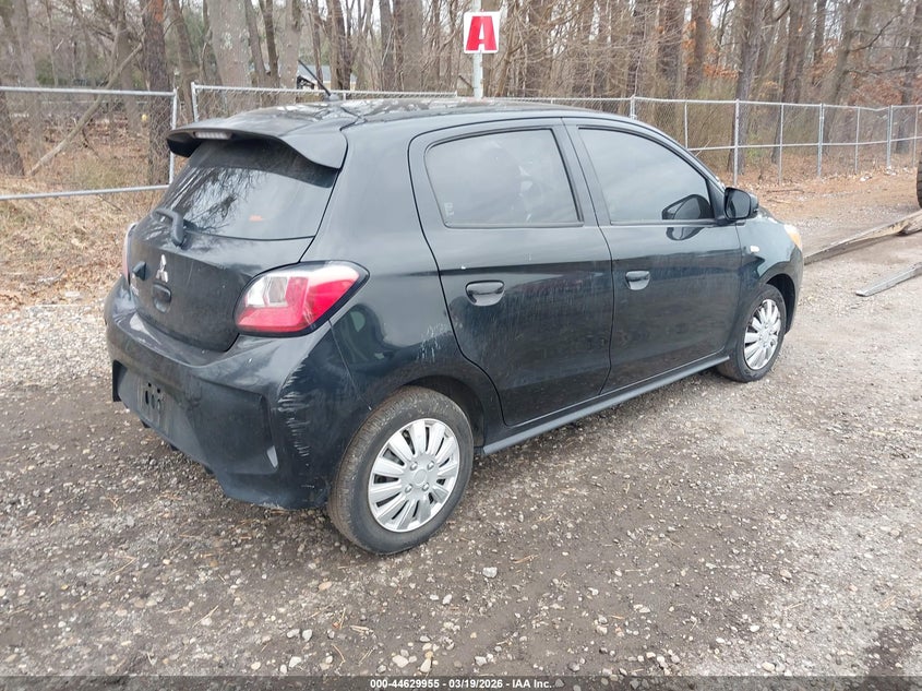 Vin: ml32auhjxmh006036, lot: 45126935, mitsubishi mirage carbonite edition/es/le 20214