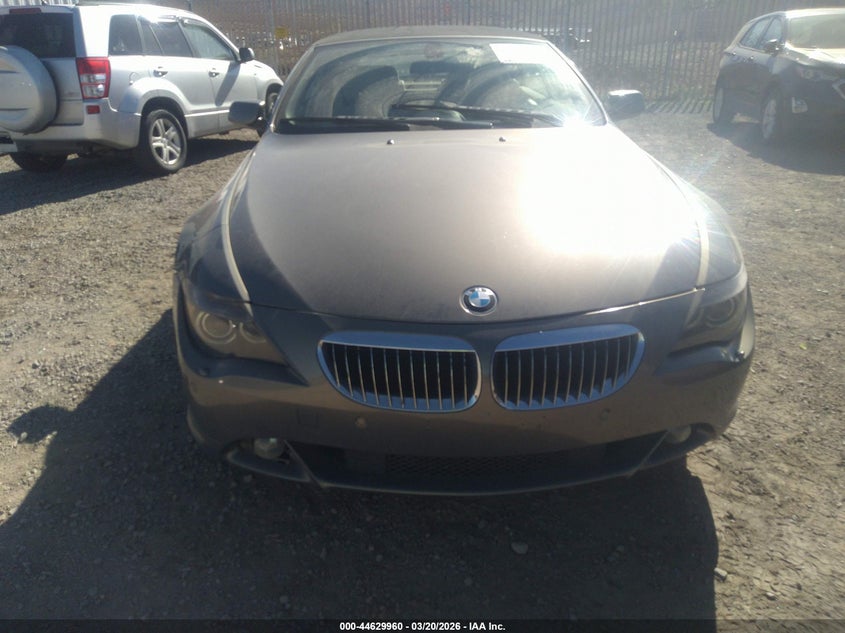 2007 BMW 650I VIN: WBAEK13557CN81885 Lot: 44629960