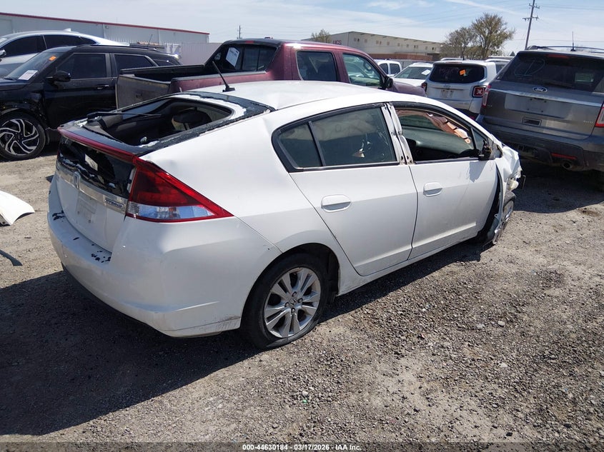 Vin: jhmze2h78ds006854, lot: 45127164, honda insight ex 20134