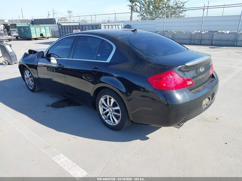 2009 Infiniti G37 Journey
