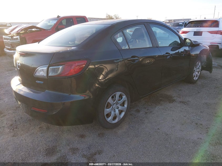 Vin: jm1bl1u7xd1744251, lot: 45127251, mazda mazda3 i sport 20134