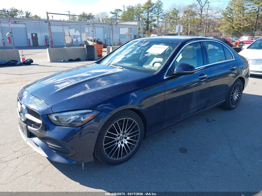 2022 Mercedes-Benz C 300 4Matic VIN: W1KAF4HB7NR050631 Lot: 44630375