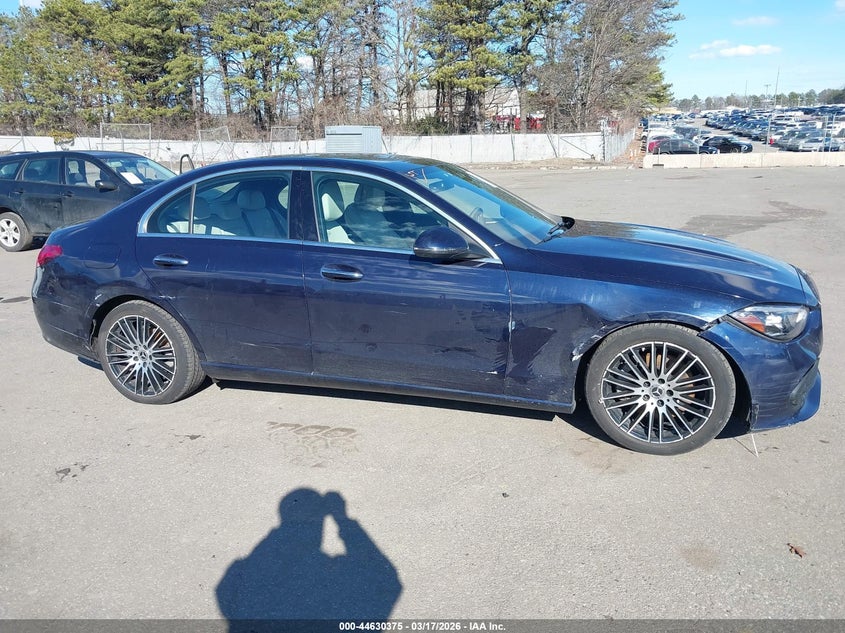 2022 Mercedes-Benz C 300 4Matic VIN: W1KAF4HB7NR050631 Lot: 44630375