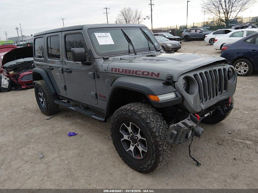 2020 Jeep Wrangler Unlimited Rubicon 4X4
