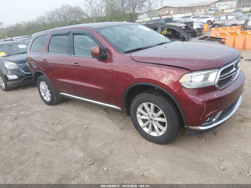 2019 Dodge Durango Sxt Awd
