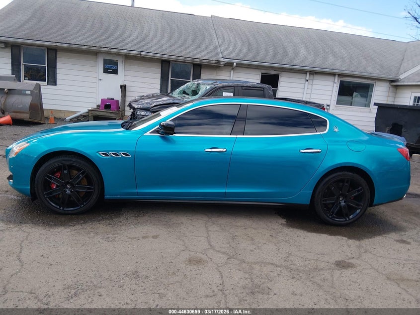 2015 Maserati Quattroporte S Q4 VIN: ZAM56RRAXF1135828 Lot: 44630659
