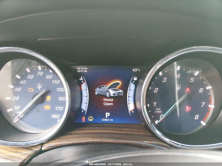 2015 MASERATI QUATTROPORTE auction photo 7