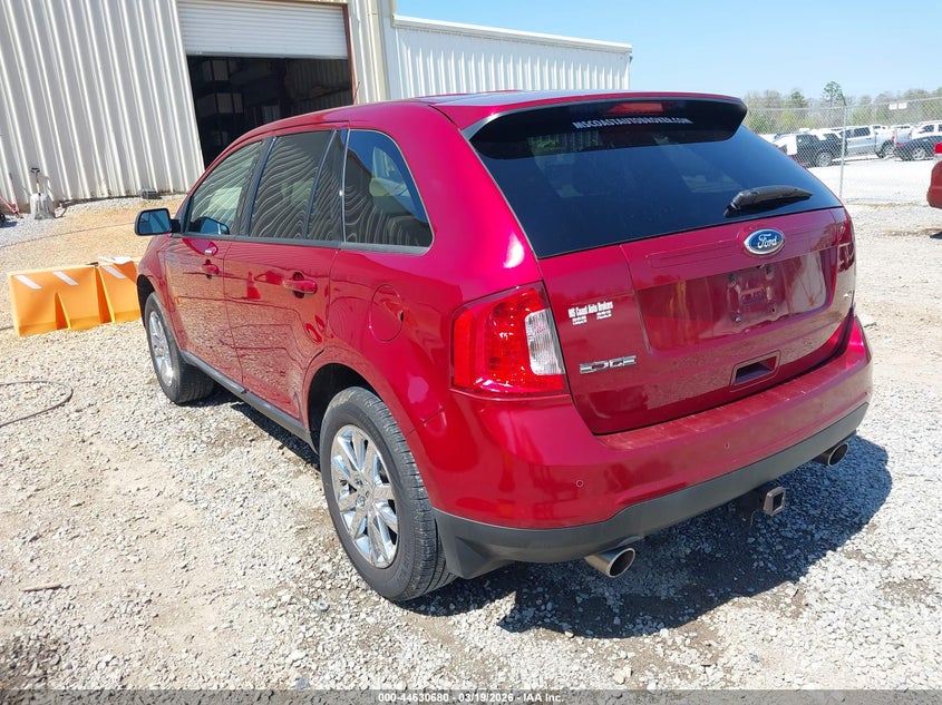 Vin: 2fmdk3jcxebb72267, lot: 45127660, ford edge sel 20143