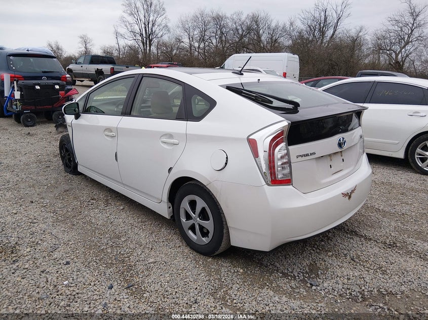 2012 Toyota Prius Three