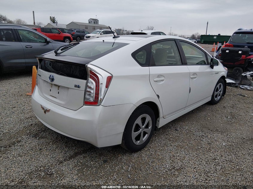 2012 Toyota Prius Three