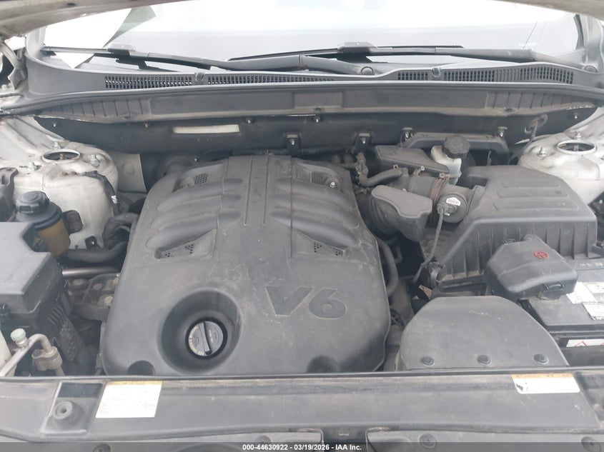 2011 Hyundai Veracruz Limited VIN: KM8NUDCC3BU175857 Lot: 44630922