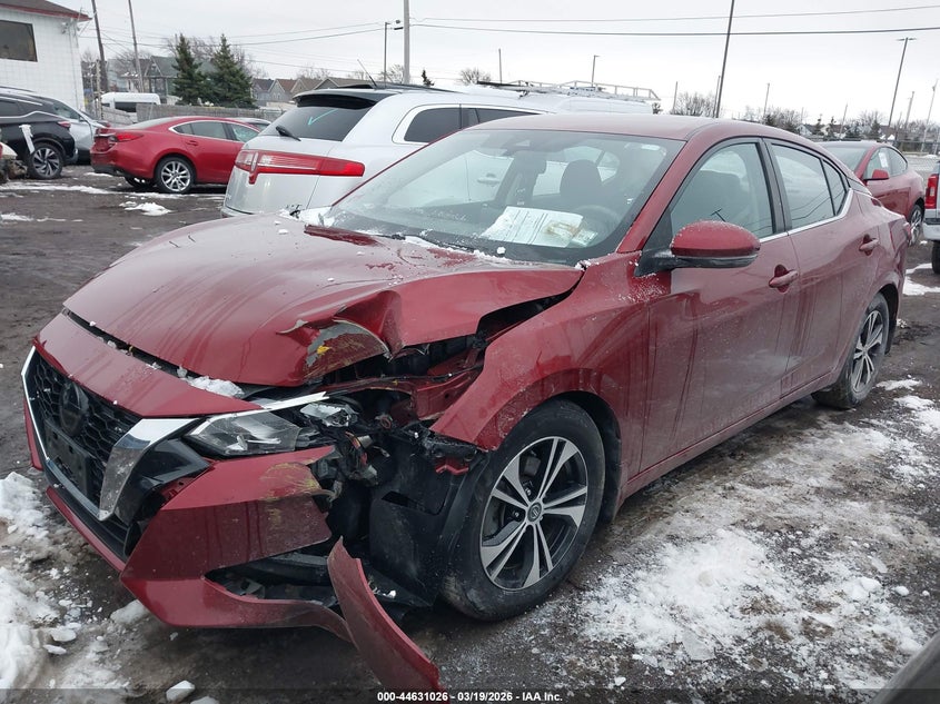 2020 Nissan Sentra Sv Xtronic Cvt