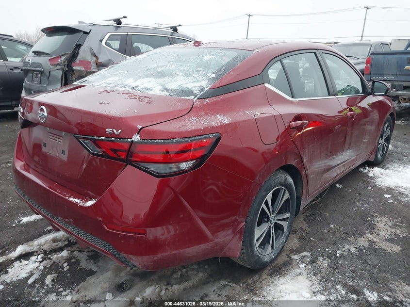 2020 Nissan Sentra Sv Xtronic Cvt