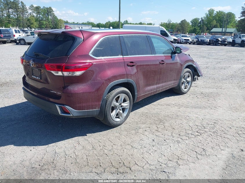 2018 Toyota Highlander 3.5 Limited brown Lot 111044631049 Vin 5TDDZRFH2JS846038