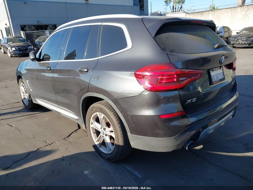 2021 BMW X3 2.0L I-4 DI, DOHC, V(VIN: 5UXTY3C0XM9E61244