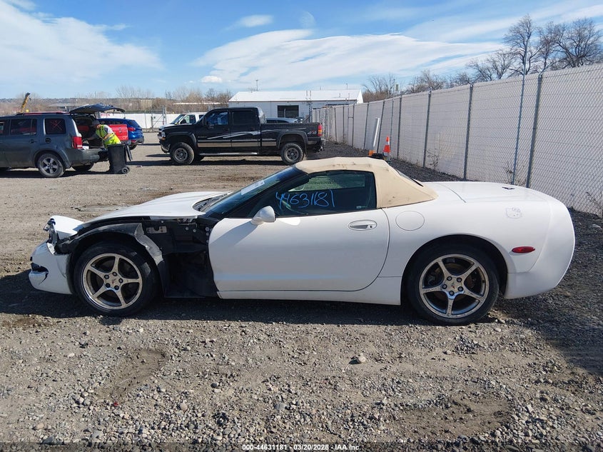 2001 Chevrolet Corvette VIN: 1G1YY32G215116367 Lot: 44631181