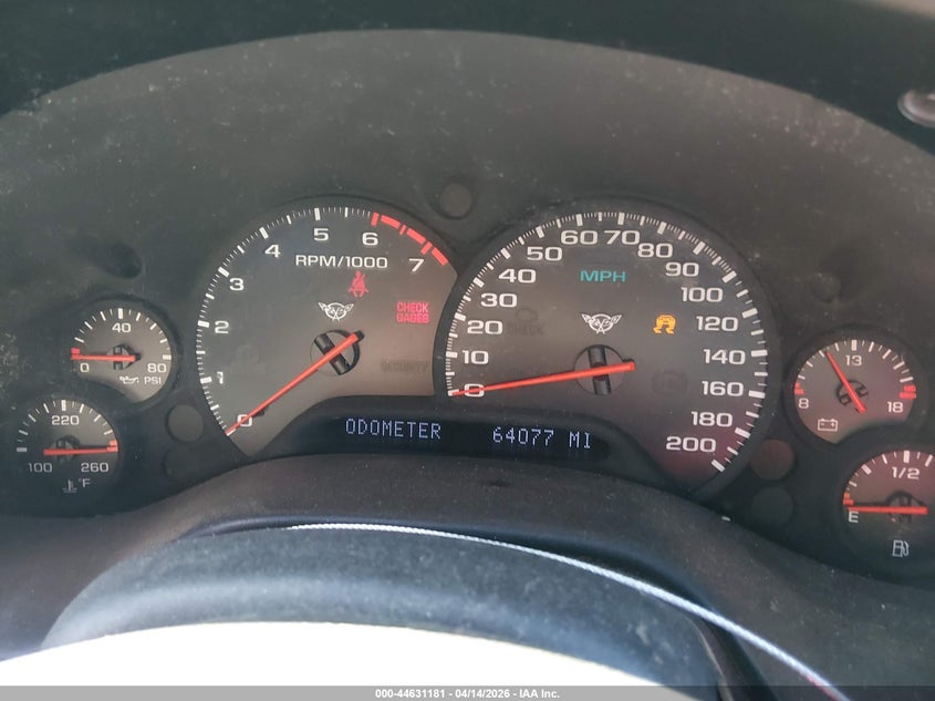 2001 Chevrolet Corvette VIN: 1G1YY32G215116367 Lot: 44631181