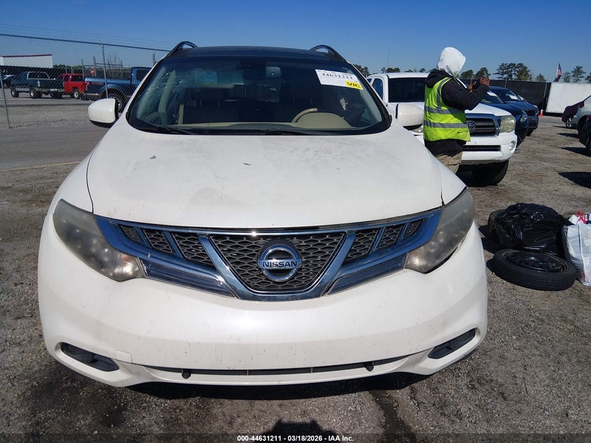 2013 Nissan Murano Le VIN: JN8AZ1MW9DW318978 Lot: 44631211