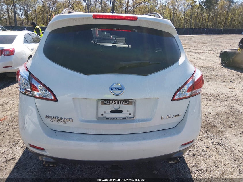 2013 Nissan Murano Le VIN: JN8AZ1MW9DW318978 Lot: 44631211