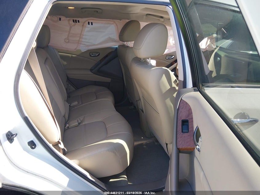 2013 Nissan Murano Le VIN: JN8AZ1MW9DW318978 Lot: 44631211