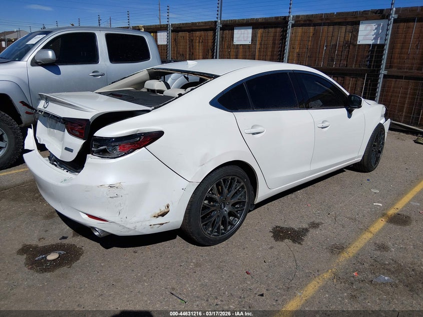 Vin: jm1gl1wy4j1307160, lot: 45128196, mazda mazda6 grand touring reserve 20184