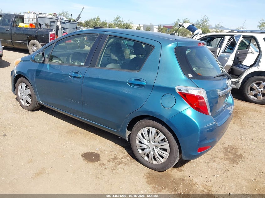 2014 Toyota Yaris Le (Tmc/Cbu Plant)