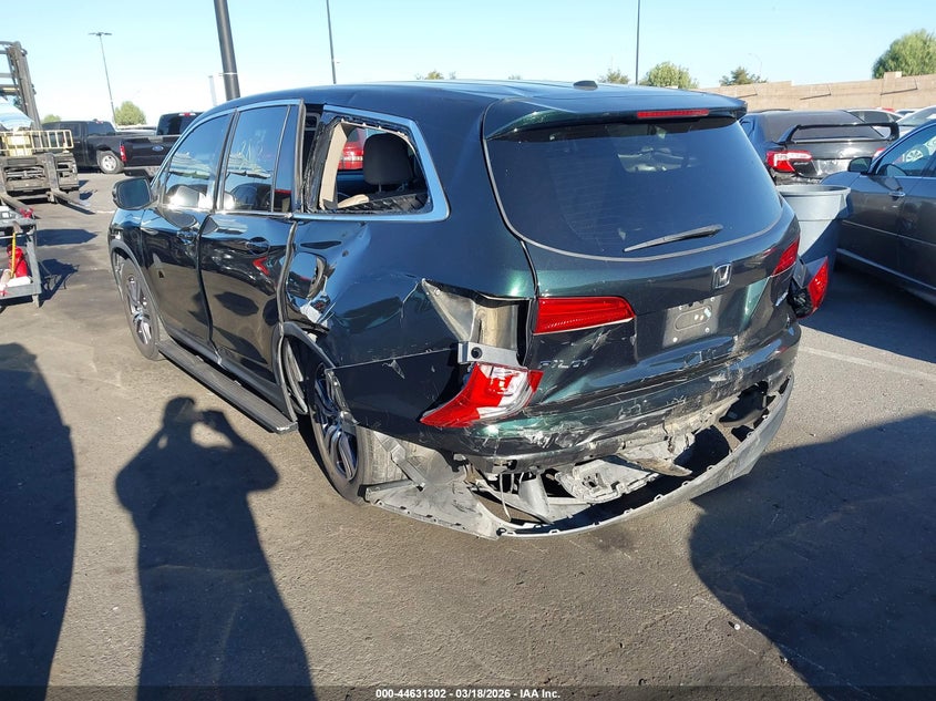 Vin: 5fnyf6h59gb087963, lot: 45128282, honda pilot ex-l 20163