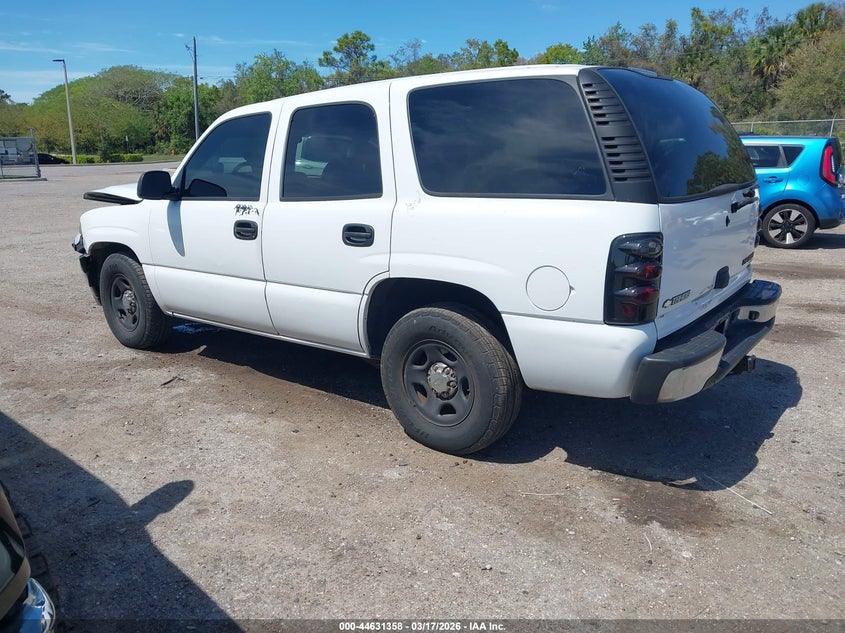 2005 Chevrolet Tahoe Police