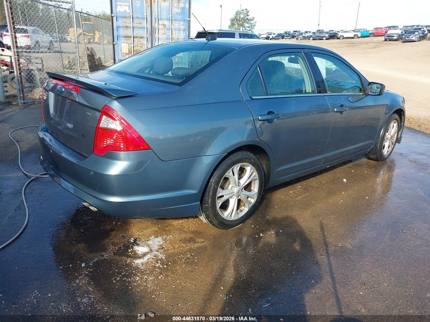 Vin: 3fahp0ha6cr184253, lot: 45128349, ford fusion se 20124