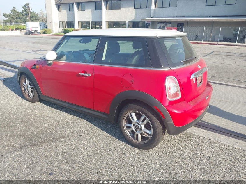 Vin: wmwsu3c50dt690503, lot: 45128431, mini hardtop cooper 20133