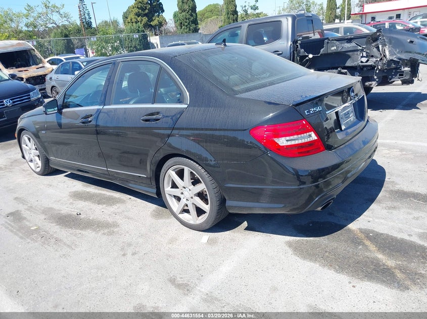 2012 Mercedes-Benz C 250 Sport
