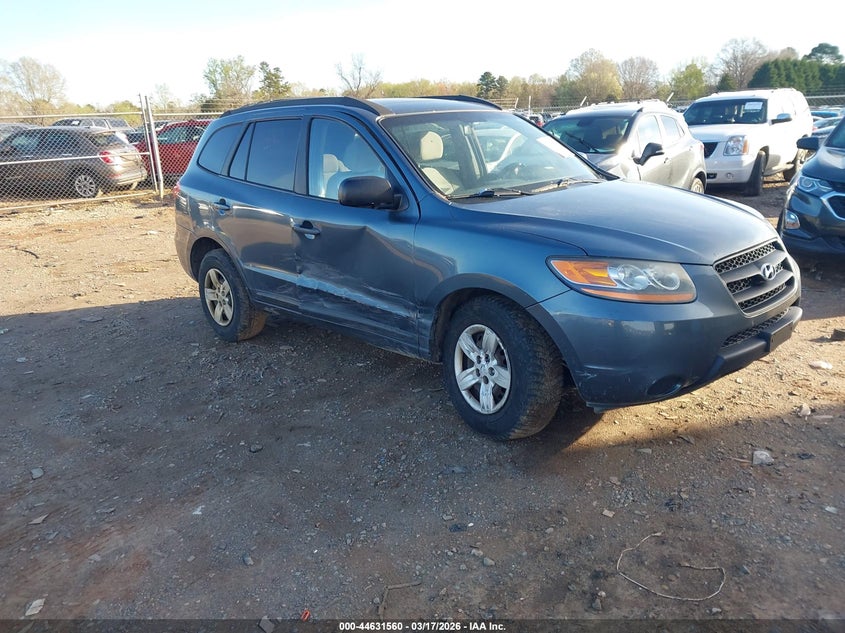 5NMSG73D79H317041 2009 Hyundai Santa Fe Gls auction photo 1