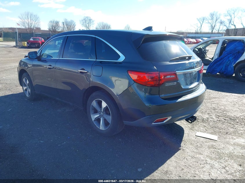 2016 Acura Mdx Acurawatch Plus Package