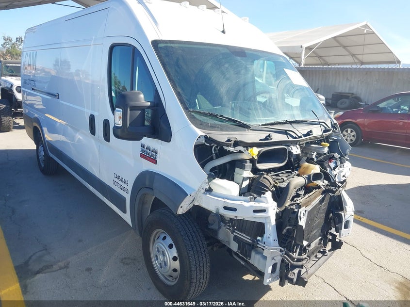2018 RAM PROMASTER 3500 CARGO VAN HIGH ROOF 159 WB EXT
