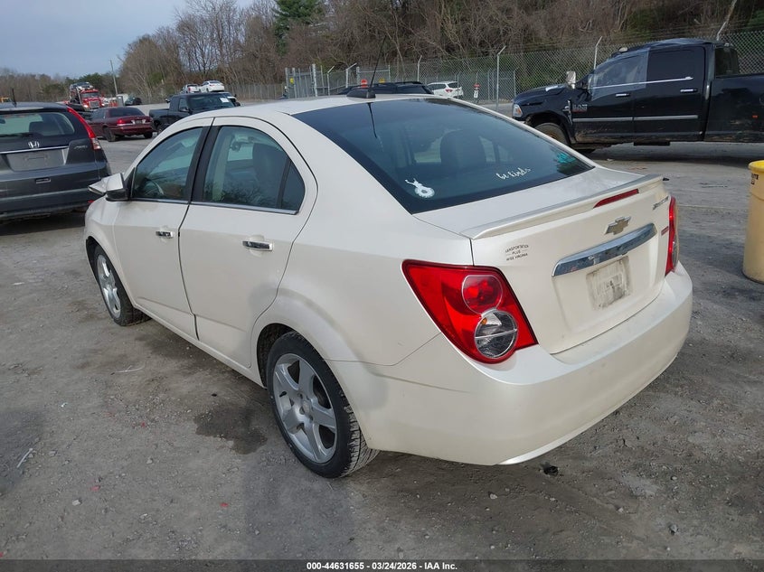 2015 Chevrolet Sonic Ltz Auto