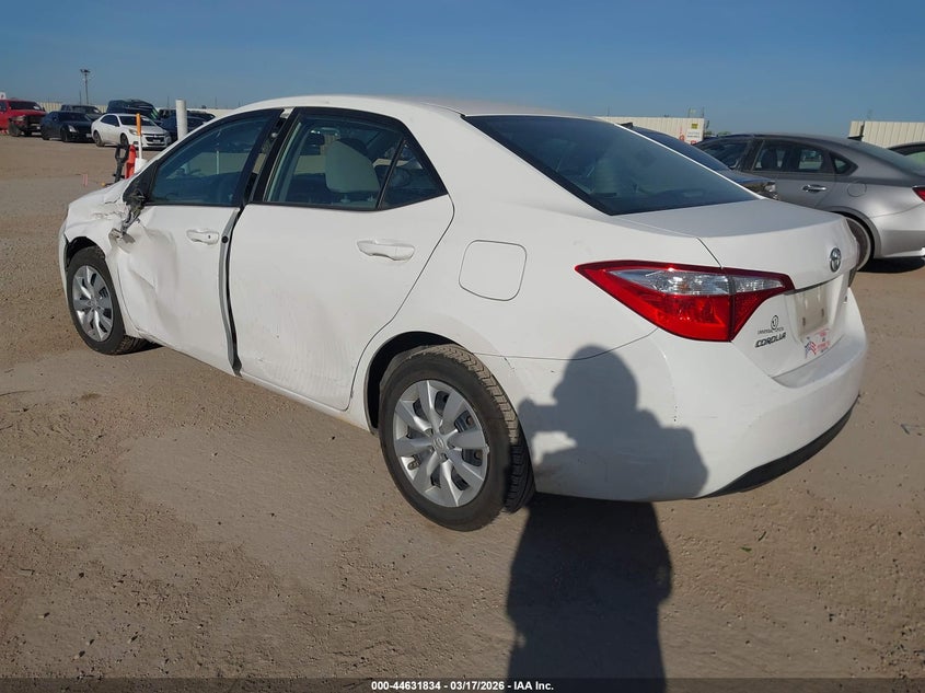 2016 Toyota Corolla Le