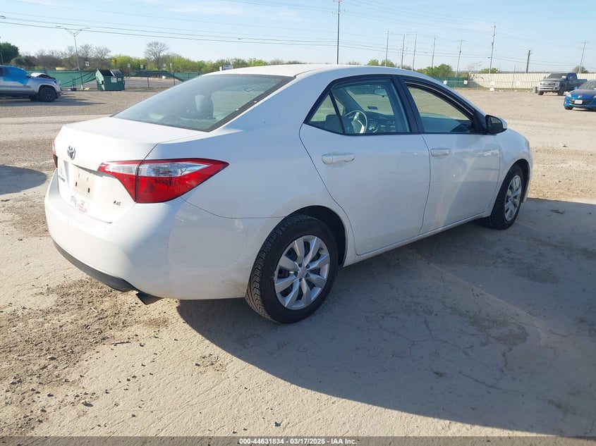 2016 Toyota Corolla Le