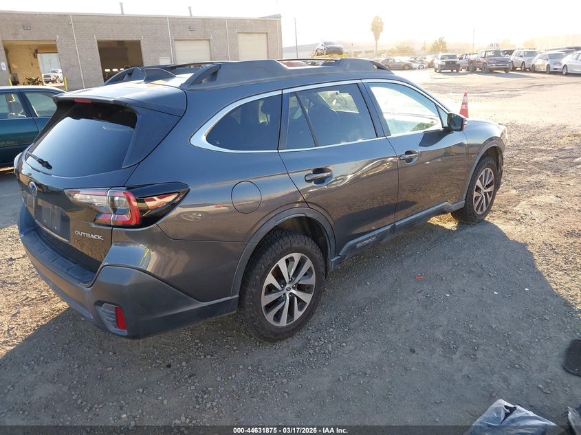 Vin: 4s4btaecxl3215344, lot: 45128855, subaru outback premium 20204