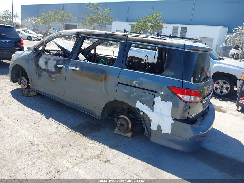 Vin: jn8ae2kp0b9004368, lot: 45128938, nissan quest sv 20113