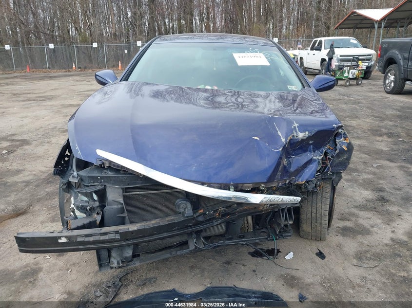 2012 Hyundai Sonata 2.4 Gls blue Lot 111044631984 Vin 5NPEB4AC6CH435841